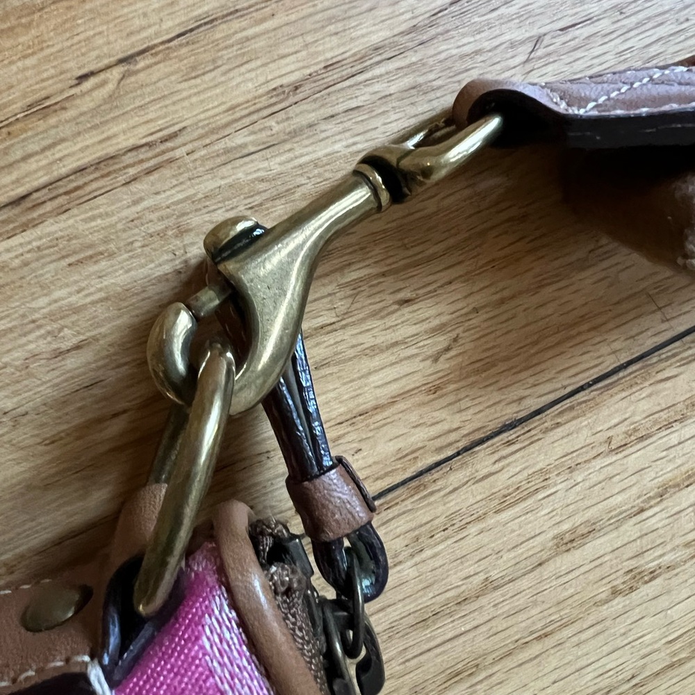 Coach Multicolor Patchwork Crossbody Handbag/Purs… - image 6